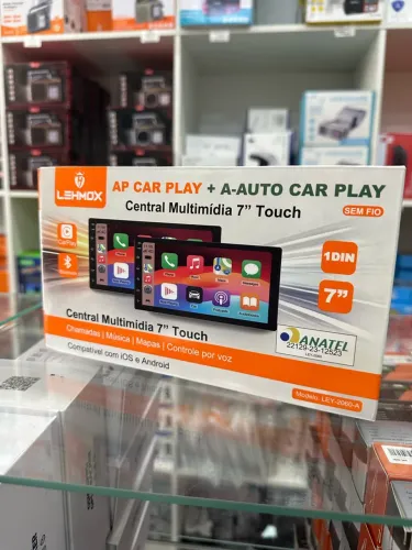 Multimídia 7 Pol / Android Auto / CarPlay
