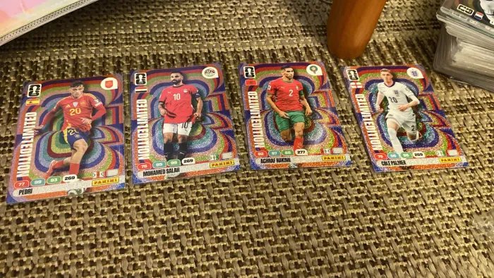 Cards adrenalyn xl limited edition