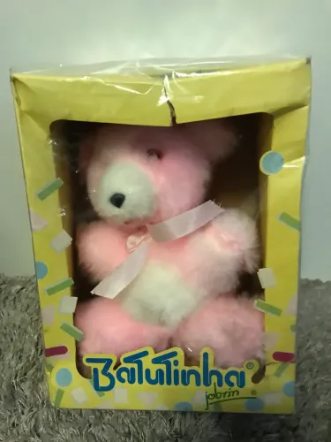 Ursinho de Pelúcia Batutinha NOVO anos 80