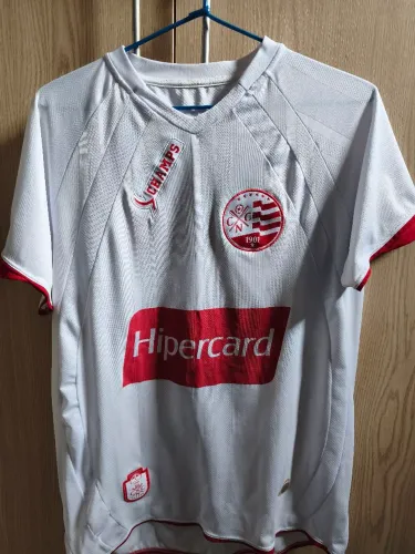 Camisa Náutico 2009 Champs - Hipercard - Nº 9 - BRANCA