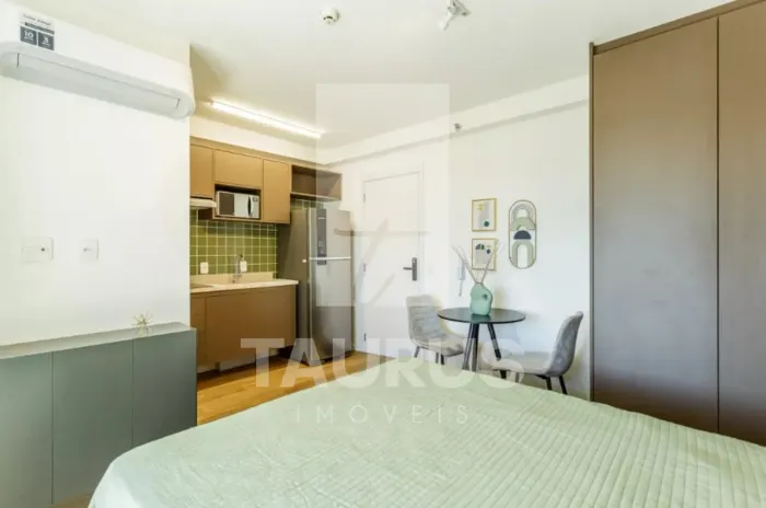 Studio para locação em Moema: 1 quarto, 30 M² na cidade de São Paulo-SP.