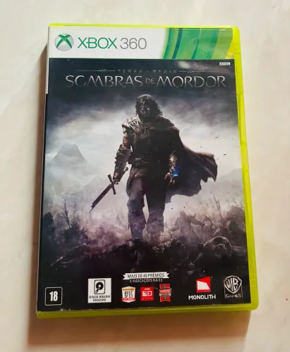 Jogo Sombras De Mordor -Original- Xbox 360-Estado de Novo
