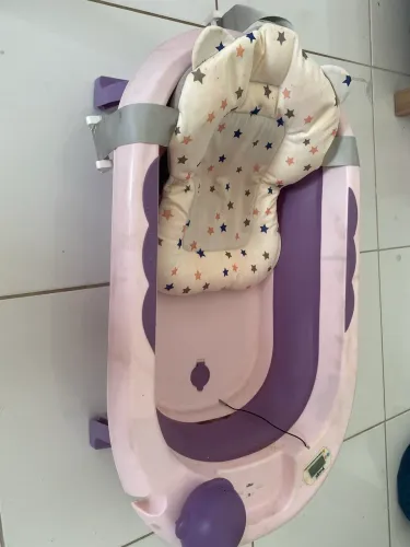 Banheira menina dobrável 