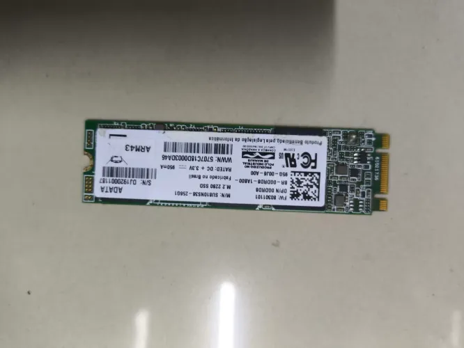 Memória SSD M2 240gb WD Green (usada) 
