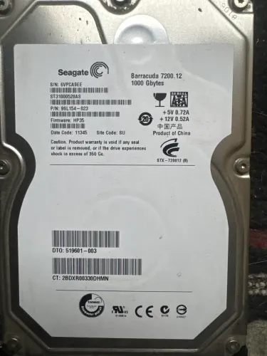 HD Seagate Barracuda 1Tb