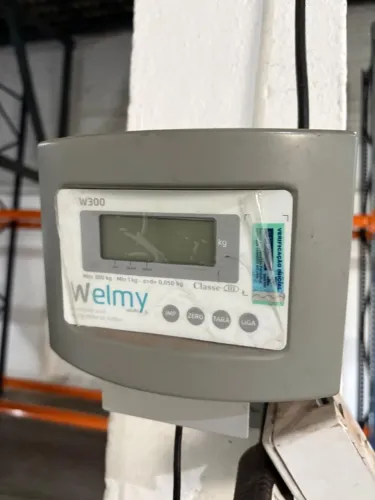 Balança Digital Industrial Welmy 300kg Sem Coluna - Plataforma 50x50