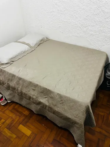 Vendo cama de casal box