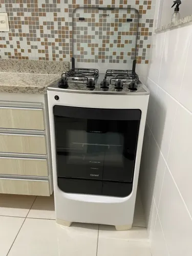 Fogão Consul 4 Bocas Branco com Acendimento Automático