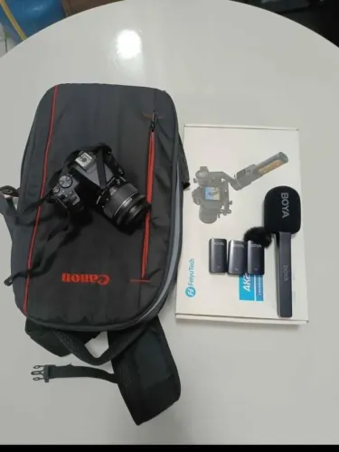 Kit Vídeo Maker Câmera Canon SL3