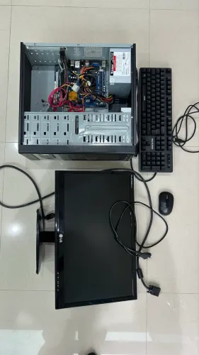 Computador Completo AMD 8GB + GT 710 2GB + Monitor LG