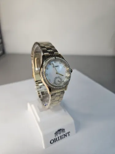 Relógio Quartz Aço Dourado Orient