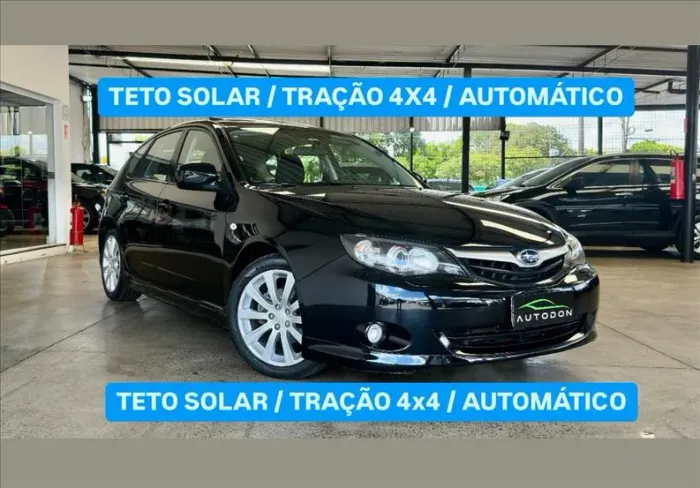 Subaru Impreza Hatch 2.0 Automático 4x4 2011 com Teto Solar