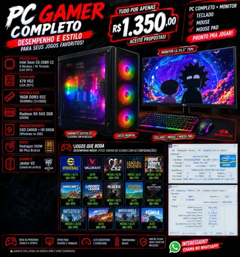 Venda De Pc(computador) completo