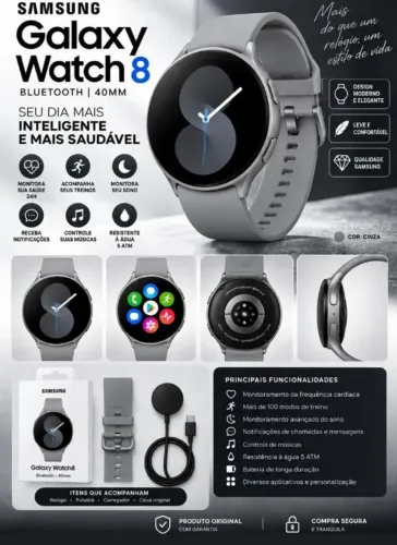 Samsung Galaxy watch 8 bt 40mm