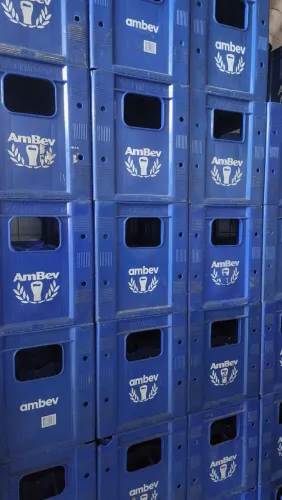 Cx de litrão ambev vazia
