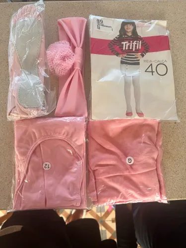 Kit completo balé 10 a 12 anos 