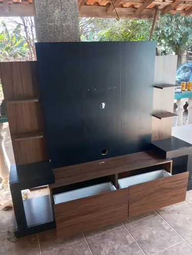 Rack com painel