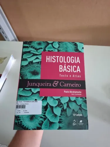 Vende-se livro Histologia Basica - Junqueira e Carneiro  