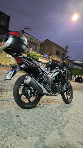 Haojue DK 160 CBS 23/24 - Impecável, 24k km, Equipada e com Manutenção Rigorosa