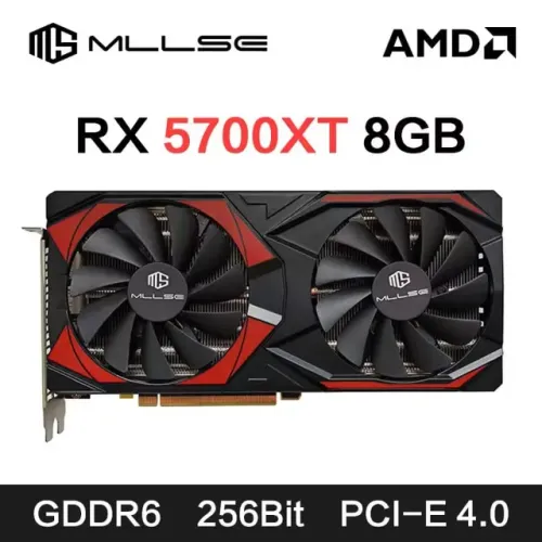 Placa de Vídeo MLLSE AMD RX 5700 XT 8GB GDDR6 128bit 8K Gaming