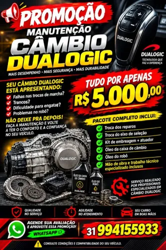 Serviço de manutenção e reparo especializado em dualogic.