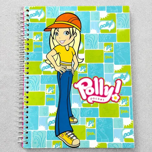 Caderno Polly Pocket 2004