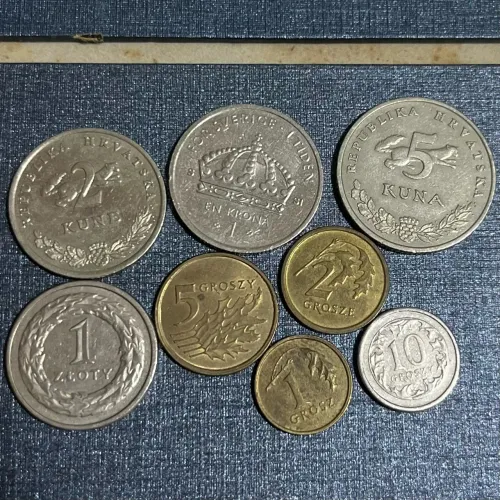 Lote de Peças Circulantes da Europa 