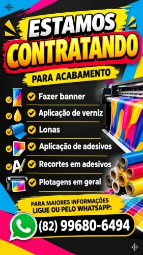 Vaga Disponível 
