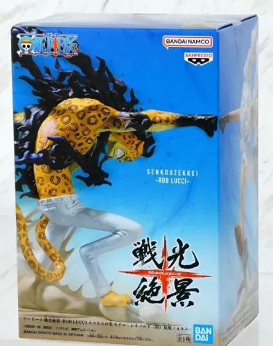 Figura de ação Rob Lucci Senkouzekkei One Piece 