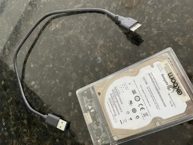HD de 500 GB + case