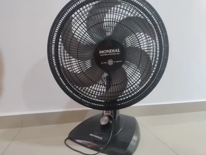 2 Ventiladores 6 pás Mondial super Power 40