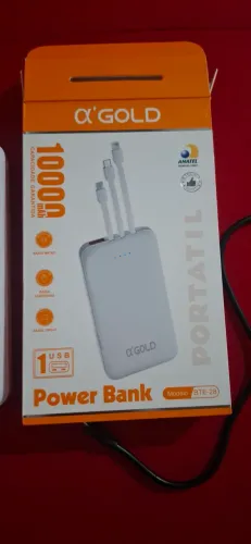 Carregador portátil da GOLD de 10000mah