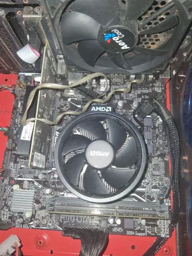 Setup Placa mãe ASUS + processador Ryzen 5
