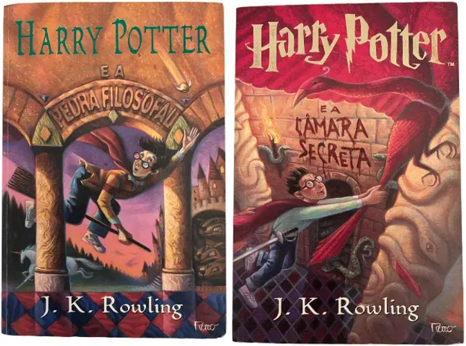 Livro Harry Potter - 10 livros no pacote