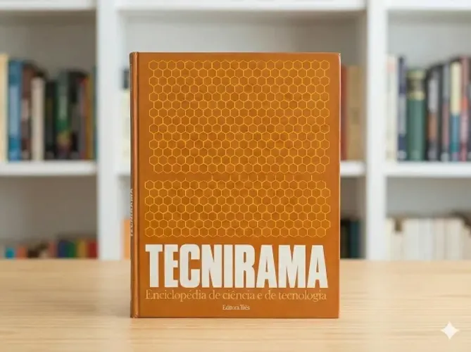 Enciclopédia Tecnirama Completa - Editora Três (8 Volumes) - Ótimo Estado
