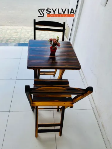 Bistrô dobrável invernizada
