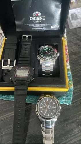 Relógio Casio militar com alarme casio Missão impossível orient Poseidon
