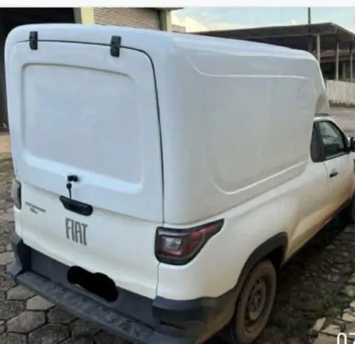 CAPOTA de fibra para Strada cabine simples a pronta entrega