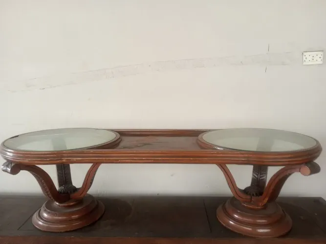 Mesa de centro madeira maciça