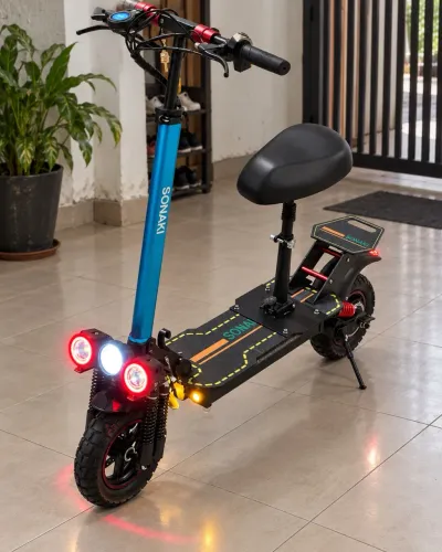 PATINETE ELÉTRICO KEEN S10 PRO 500W / 800W ? COM BANCO ? ATÉ 40 KM/H ?