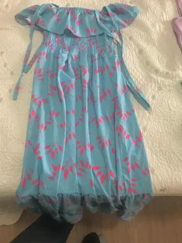 Vestido longo menina