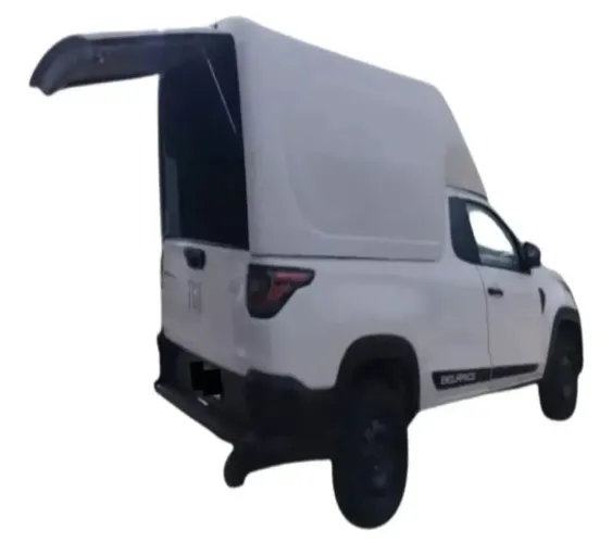 Capota Baú Alto Meia Tampa Para Nova Strada 