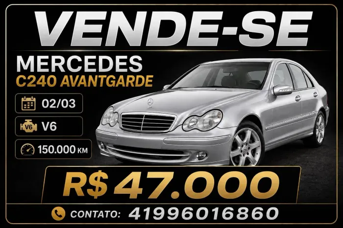 Mercedes-Benz C-240 Avantgarde 2.4/ 2.6 4P 2003