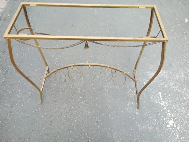 Aparador de Ferro Dourado - Projeto / Finalização