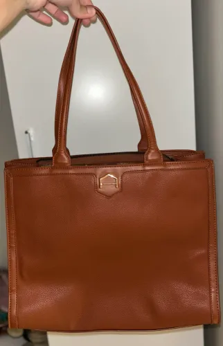 bolsa tote arezzo - caramelo