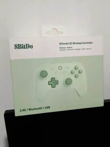 Controle sem fio 8bitdo Ultimate 2C com Hall effect