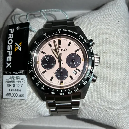 Relógio Seiko Prospex Speedtimer Solar SSC963/SBDL127 39mm
