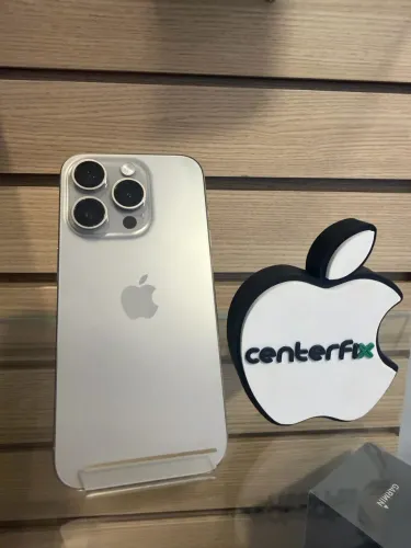 iphone 15 pro 256 giga cor natural ótimo estado - Centerfix Apple