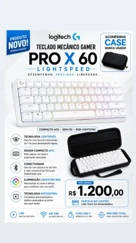 Teclado gamer mecânico