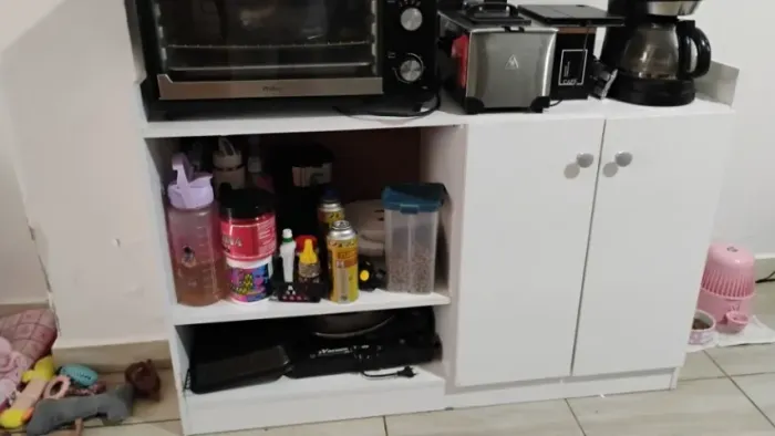 Aparador de cozinha para forno
